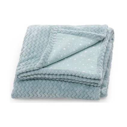 detská zimná deka 60x70cm mentolová nunobaby.sk