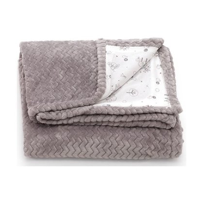 Italbaby zimná deka Little Birds 60x70cm šedá nunobaby.sk