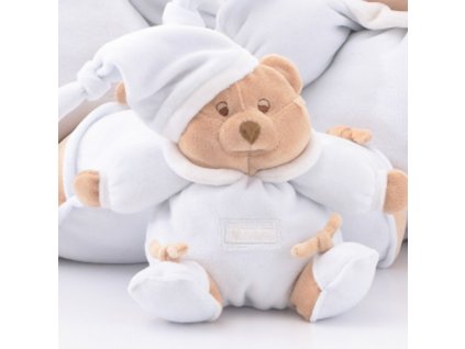 Nanán plyšový medvídek Puccio 13cm modrý
