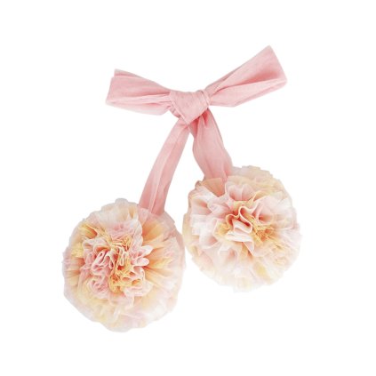 Girlanda Marble Pom Yellow