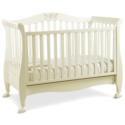 detská postieľka Romantic slonovinová nunobaby.sk