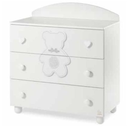 detská komoda Fiocco biela nunobaby.sk