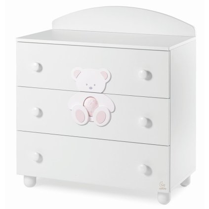 komoda peluche ružová nunobaby.sk