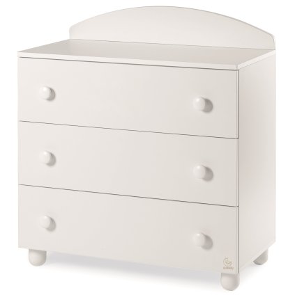 detská komoda Flash biela nunobaby.sk