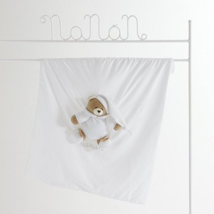 Nanán letná deka do kočíka Tato biela nunobaby.sk