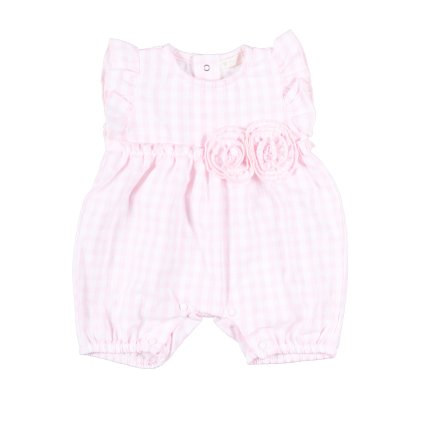 Nanán detský overal Vichy ružový nunobaby.sk