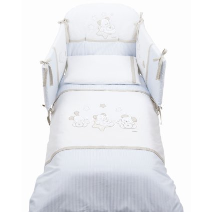 Italbaby set do postieľky Sweet star modrý nunobaby.sk