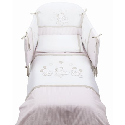 Italbaby set do postieľky Sweet star ružový nunobaby.sk