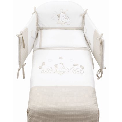 Italbaby set do postieľky Sweet Stars béžový nunobaby.sk