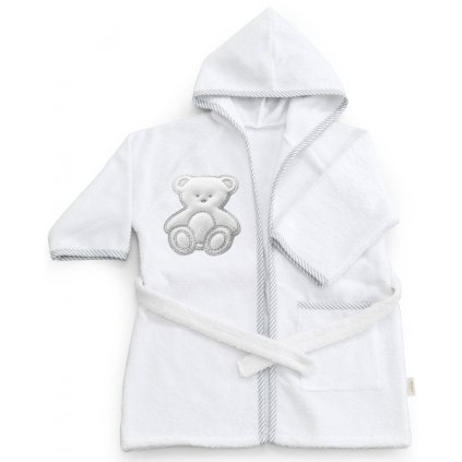 Italbaby župan Peluche 0-6 mes biely nunobaby.sk