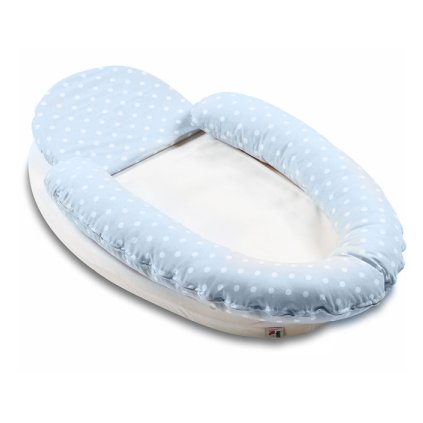 detské hniezdo Pois Little Love modré nunobaby.sk