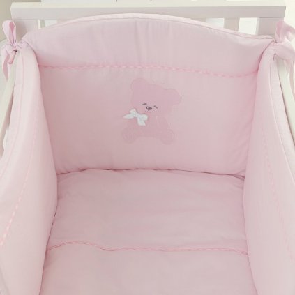 Nanán set prádla do detskej postieľky Coccolo ružový nunobaby.sk