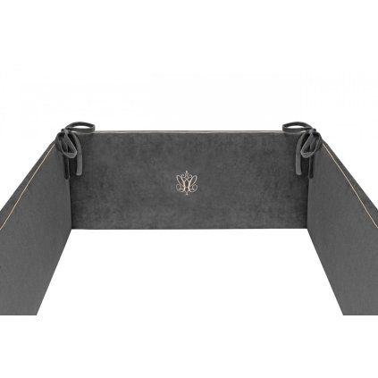 mantinel do detskej postieľky antracit nunobaby.sk