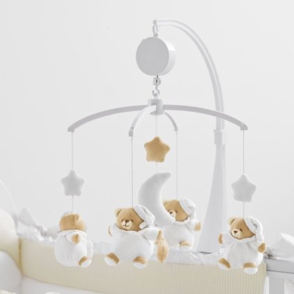 Nanán kolotoč nad postieľku Tato biely_nunobaby.sk