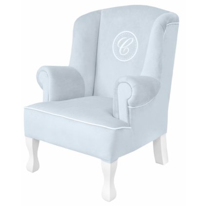 Detské kreslo modré nunobaby.sk