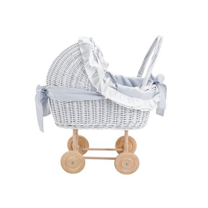 hračka ratanový kočík pre bábiky nunobaby.sk