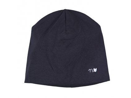 Nanán dětská čepice tmavě modrá