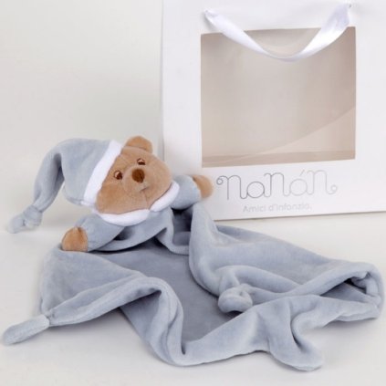 Nanán detský prítulníček Puccio modrý nunobaby.sk
