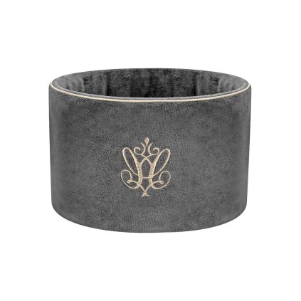 okrúhly košík antracit nunobaby.sk