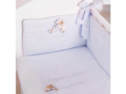 Nanán mini ložní set Puccio modrý