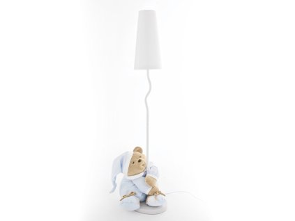 Nanán stojací lampa s medvídkem Puccio modrá