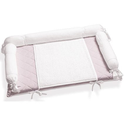 prebaľovacia podložka na prebaľovací pult 50x75cm ružová nunobaby.sk