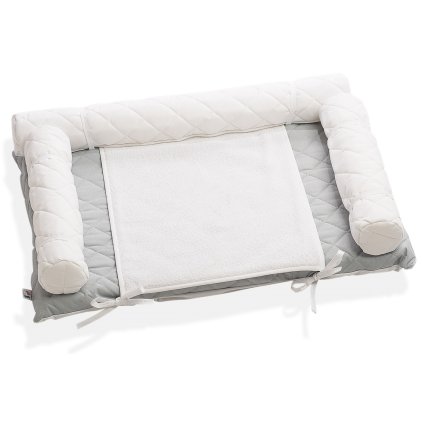 prebaľovacia podložka na komodu 45x90cm šedá nunobaby.sk