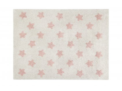 Omyvatelný koberec Lorena Canals Stars Natural - Vintage Nude