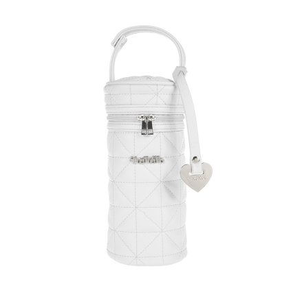 Nanán prešívaný obal na detskú fľašu biely nunobaby.sk