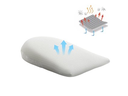 Antirefluxný klínoví polštář do kočárku AirTech 3D - 30x33cm_nunobaby