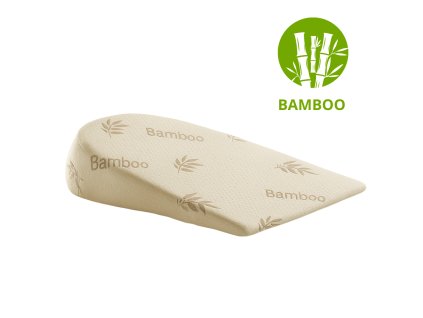 Antirefluxní klínový polštář do kočárku Bamboo - 30x33cm