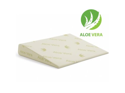 Antirefluxní klínový polštář do kolébky Aloe Vera - 35x50cm_nunobaby