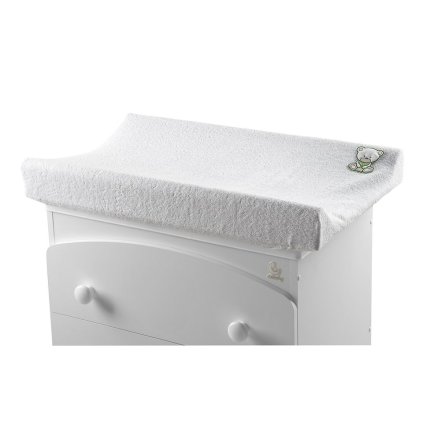 bambusový poťah na prebaľovaciu podložku biely nunobaby.sk