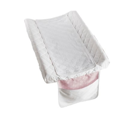 poťah na prebaľovaciu podložku s vreckom ružový nunobaby.sk