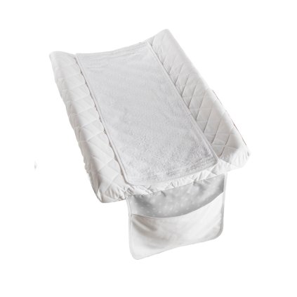 poťah na prebalovaciu podložku s vreckom biely nunobaby.sk