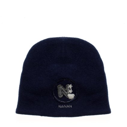 Nanán zimná detská čiapka tmavomodrá nunobaby.sk