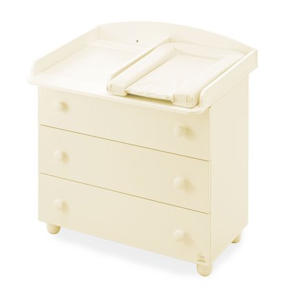 prebaľovací rám na komodu slonová kosť nunobaby.sk