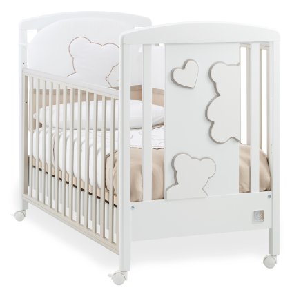 detská postieľka so spúšťacím bokom Matisse béžová nunobaby.sk