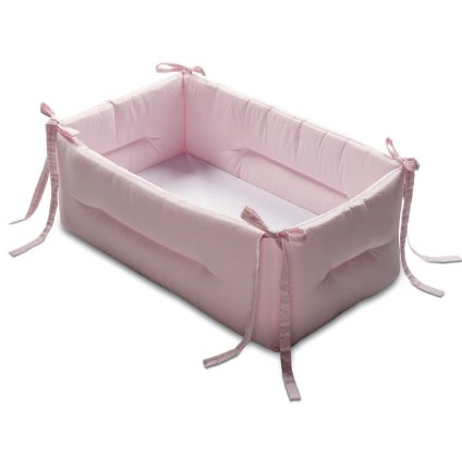 redukcia do postieľky Prima Nanna Piqué so zipsom ružová nunobaby.sk