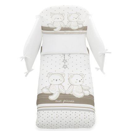 set do postieľky Amici moka nunobaby.sk