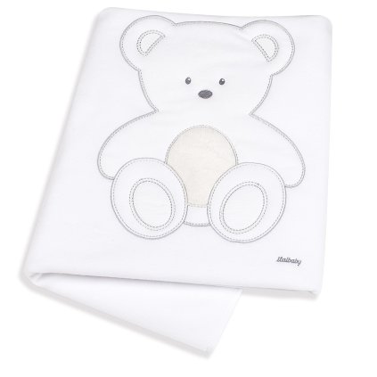 detská fleecová deka do postieľky Peluche béžová 110x150cm nunobaby.sk