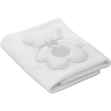 fleecová deka do postieľky Fiocco šedá 110x150cm nunobaby.sk