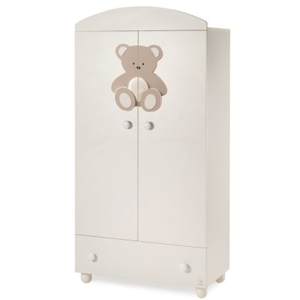 detská šatníková skriňa Peluche béžová nunobaby.sk