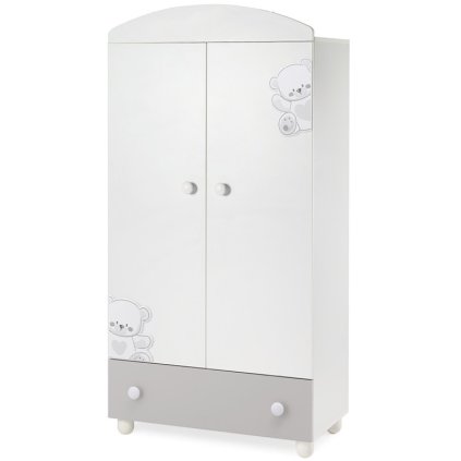 detská šatníková skriňa Jolie šedá nunobaby.sk