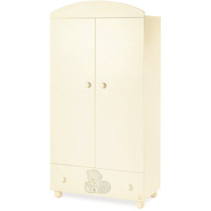 detská šatníková skriňa Love slonovinová nunobaby.sk