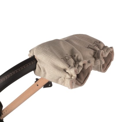 Nanán rukavice na kočík béžové nunobaby.sk