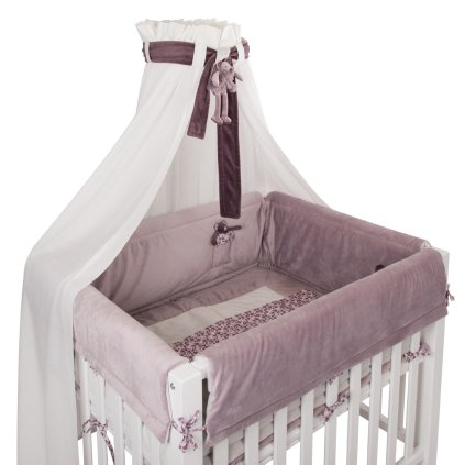 Quax dvojitý plyšový mantinel s previsom do ohrádky nunobaby.sk