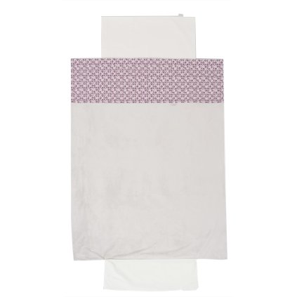 Quax obliečky do postieľky Mimi&Co 100x135cm - fialová/bledošedá nunobaby.sk