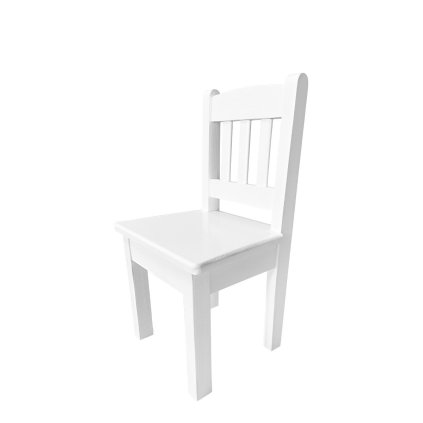 drevená detská stolička biela nunobaby.sk