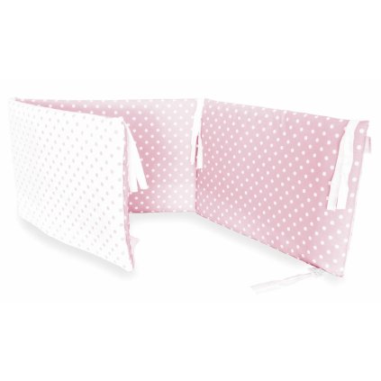 mantinel do detskej postieľky POIS ružový nunobaby.sk